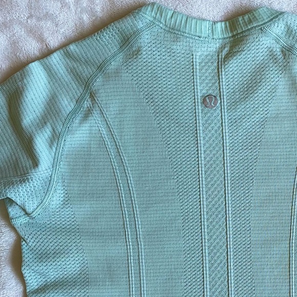 Lululemon Swiftly Tech Long Sleeve Crew Neck 4 Mint Green - Picture 10 of 16